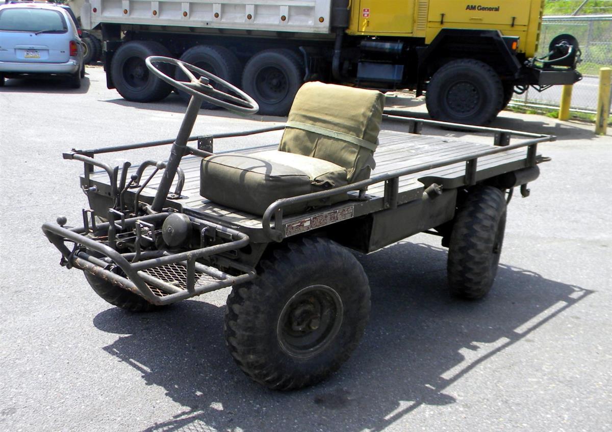 Wheels Military Platform Mule Magnesium Wheel for M274 Mule with 7.5-10